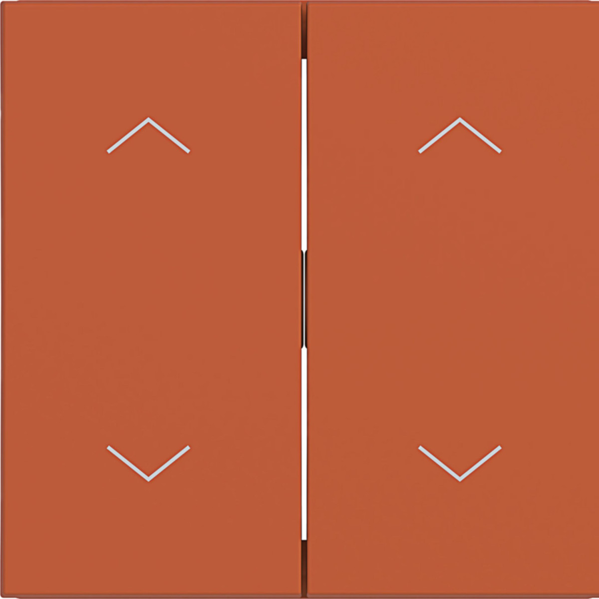Hager A.x/C.x Wip 2-voudig, met opdruk twee pijlensymb., A.X/C.X, canyon, mat