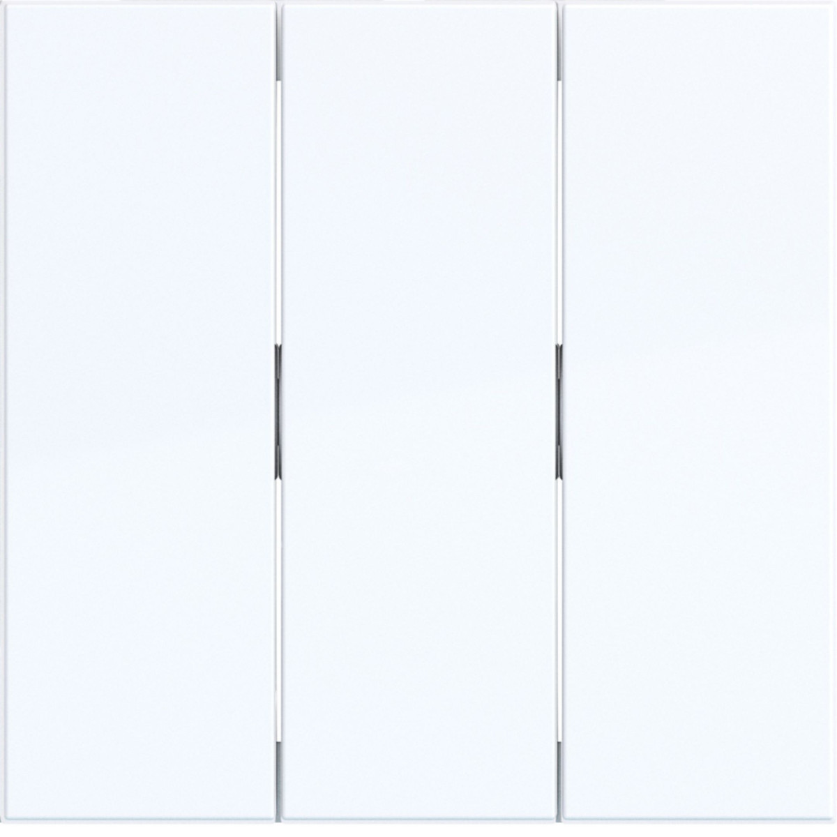 Hager A.x/C.x Wip 3-voudig, A.X/C.X, lichtwit glanzend