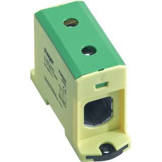 Hager Verbindingsrijgklem 35-240MM² eendr. groen/geel