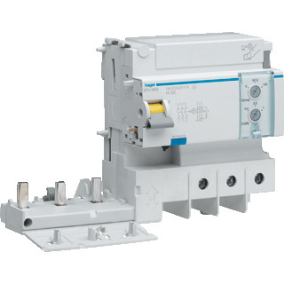 Hager Aardlekelement 3-polig 125 A instelbare ma high immunity