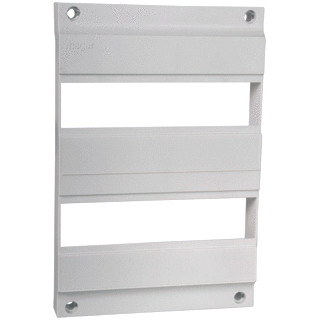 Hager Afdekkap 2-rijig 220x330mm ral7035