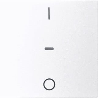 Berker S.1/B.3/B.7 enkele wip aan-/uit-schakelaar wit