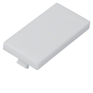 Hager Afdekplaat blind voor GBMBV34R1/R2/R3 45x22,5MM kunststof wit