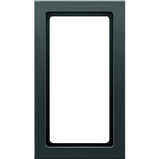 Berker Q.3 afdekraam 1V verticaal antraciet ip20