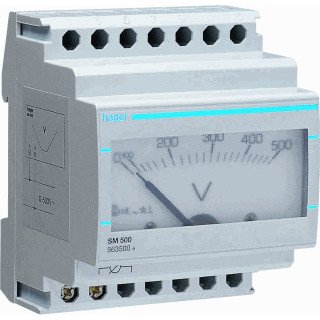 Hager Ampèremeter analoog 0-150 A