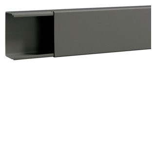 Hager Ba6 bedradingskanaal + deksel 60x100 MM zonder bodemperforatie grijs