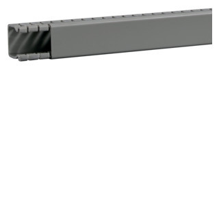 Hager Ba6 bedradingskanaal + deksel zonder bodemperforatie 30x25mm grijs
