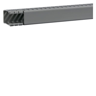 Hager Ba6 bedradingskanaal + deksel zonder bodemperforatie 40x25mm grijs