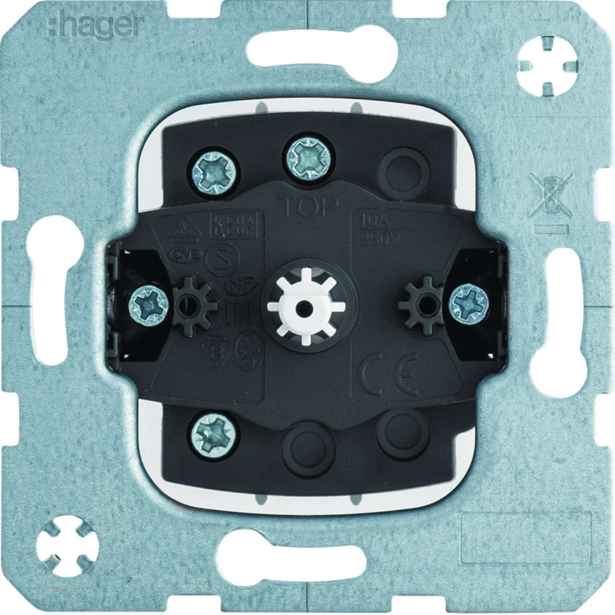 Hager Basiselementen Jaloezie-Draaischakelaar 1-polig