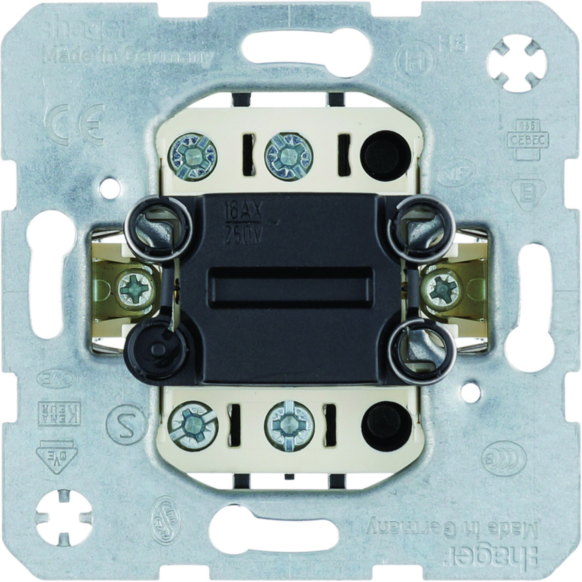 Hager Basiselementen Schakelaar 2-polig 16 ax