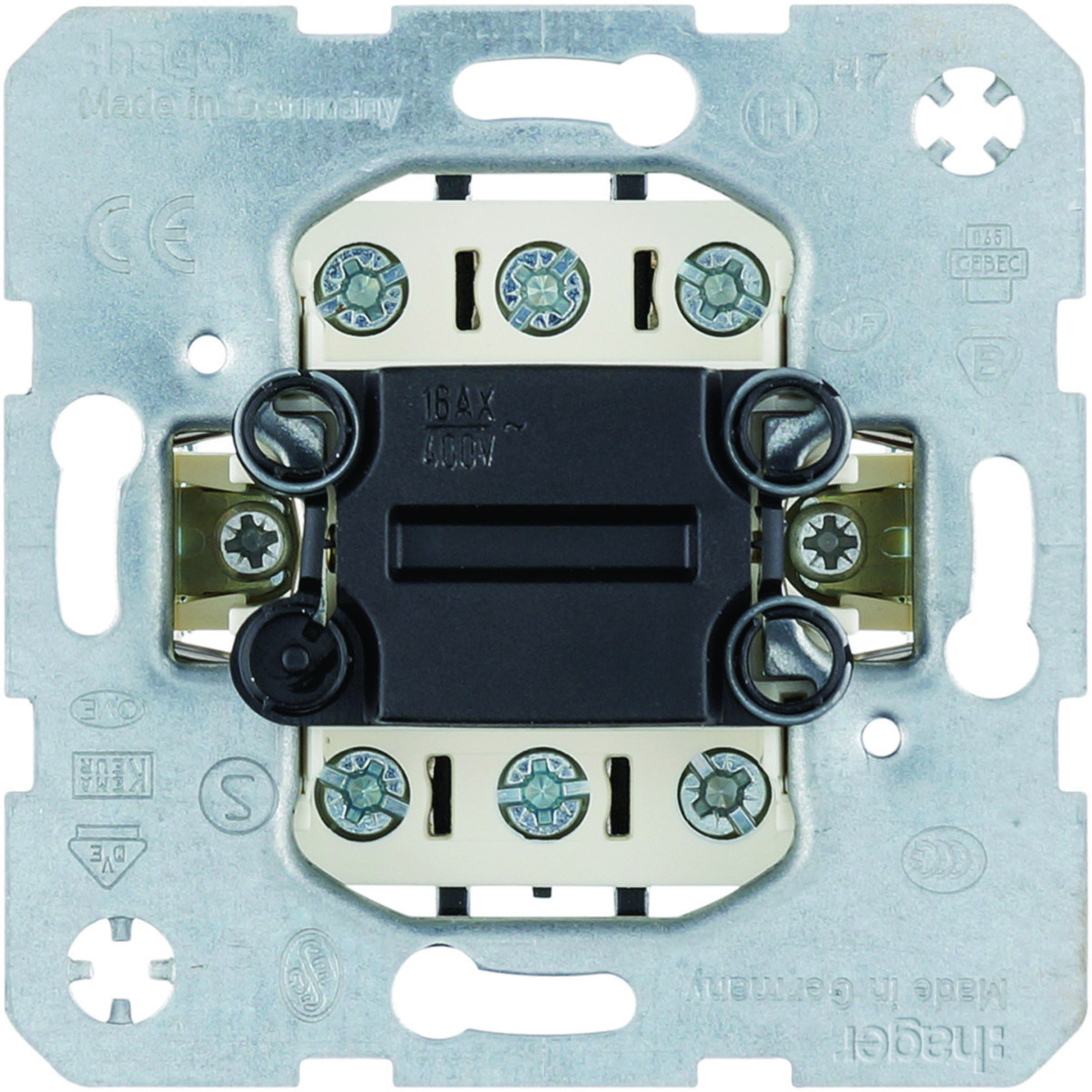 Hager Basiselementen Schakelaar 3-polig 16 ax