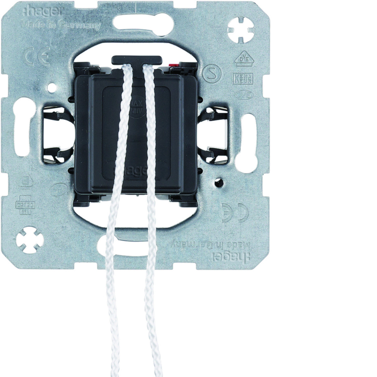 Hager Basiselementen Trekschakelaar Uit/wissel zonder spreidklemmen