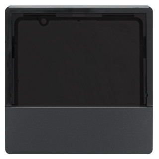 Hager berker Afdek. voor KNX therm. Q.1/Q.3/Q.7 antraciet