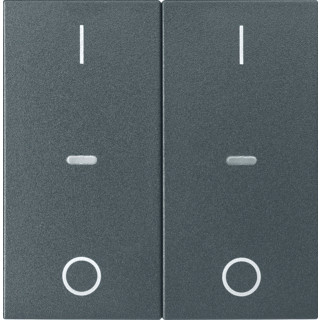 Berker S.1/B.3/B.7 tweedelige wip aan-/uit-schakelaar antraciet