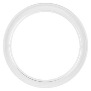 Hager berker Afdekraam 1-V, glas, helder