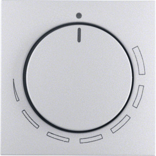 Berker S.1 draaiknop aluminium