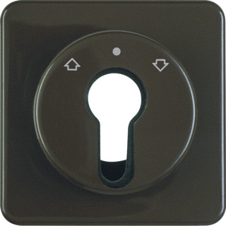 Berker Sleutel jaloezie bruin