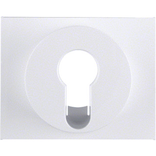 Berker Sleutel aan-/uit-schakelaar wit