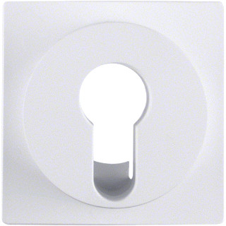 Berker S.1 sleutel aan-/uit-schakelaar wit