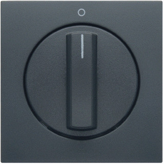 Berker S.1 draaiknop aan-/uit-schakelaar antraciet