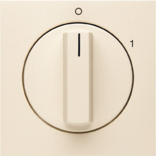 Berker S.1 draaiknop aan-/uit-schakelaar wit