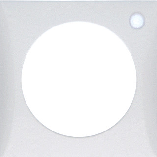 Berker Integro afdekraam 1V verticaal wit ip20