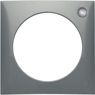 Berker Integro afdekraam 1V verticaal grijs ip20