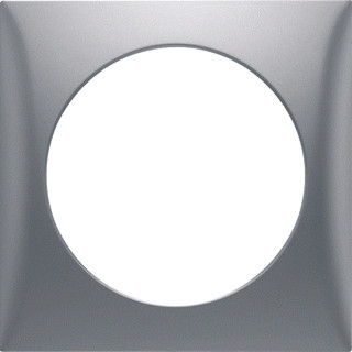 Berker Integro afdekraam 1V horizontaal en verticaal chroom ip20