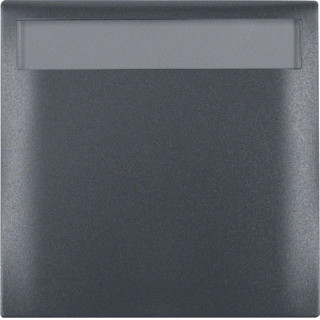 Berker Integro afdekraam 1V verticaal antraciet ip20