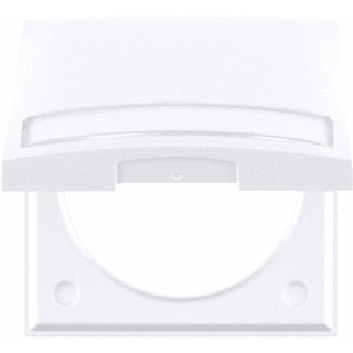 Berker Integro afdekraam 1V verticaal wit ip20