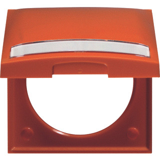 Berker Integro afdekraam 1V verticaal oranje ip20