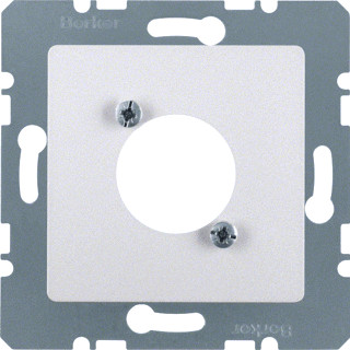 Berker Onderdeel/centraalplaat XLR centraalplaat voor tussenring aluminium
