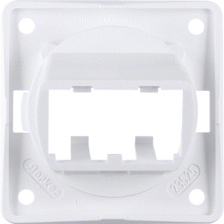 Berker Integro onderdeel/centraalplaat blinddeksel basiselement kunststof wit