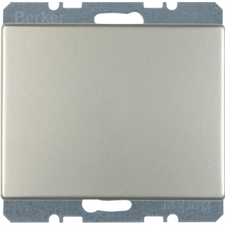 Berker Onderdeel/centraalplaat blinddeksel basiselement met centrale afdekplaat metaal roestvaststaal ( RVS )