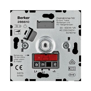 Hager Berker draaidimmer 500W (R, L)