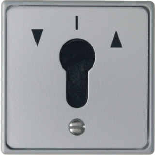 Berker Jal.-imp.DR.1-P voor sleutelcilinder inbouw gegoten ip44