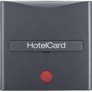 Berker S.1 hotelkaart aan-/uit-schakelaar antraciet