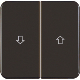 Berker Tweedelige wip jaloezie bruin