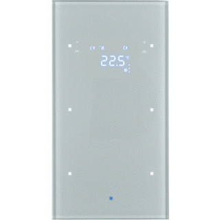 Berker KNX-touch met therm.2-V berker TS sensor glas alu