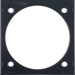 Berker Opbouw-afstandsring berker integro zwart