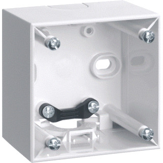 Berker Opbouwbehuizing hoog met trekontlasting berker integro polarwit