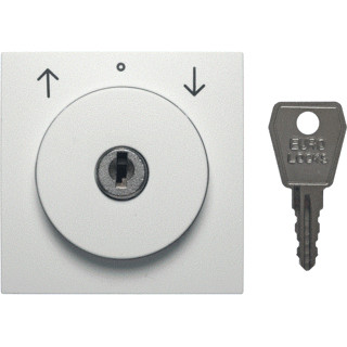 Berker S.1/B.3/B.7 sleutel jaloezie wit
