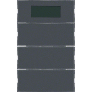 Berker Tastsensor met therm.3-V berker K.1 antraciet