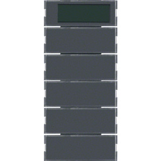 Berker Tastsensor met therm.5-V berker S.1/B.3/B.7 antraciet/alu