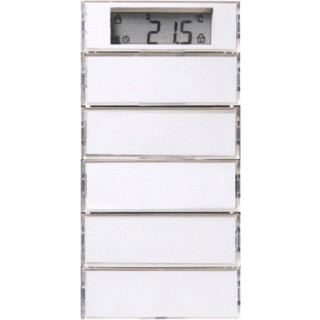 Berker Tastsensor met therm.5-V berker S.1/B.3/B.7 wit/polarwit