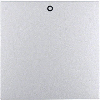 Berker S.1 enkele wip aan-/uit-schakelaar aluminium