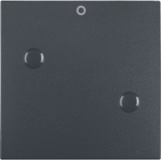 Berker S.1 enkele wip aan-/uit-schakelaar antraciet