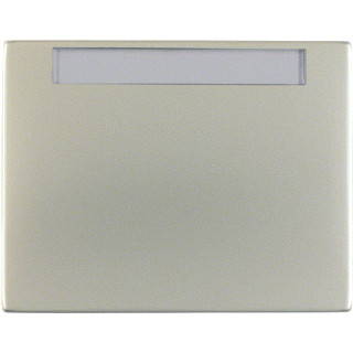 Berker Enkele wip aan-/uit-schakelaar roestvaststaal ( RVS )