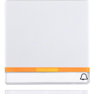 Berker Q.1 enkele wip aan-/uit-schakelaar wit