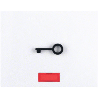 Berker Enkele wip aan-/uit-schakelaar wit